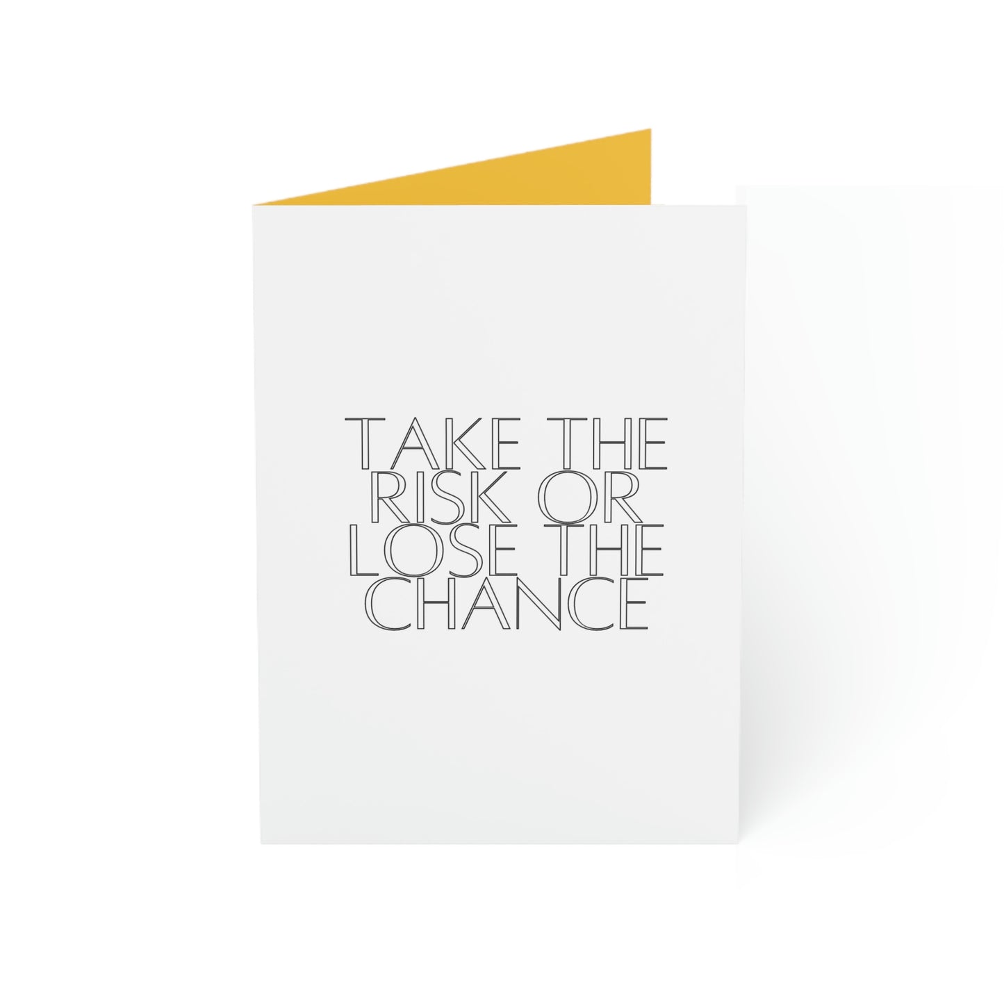 Inspire Empire || Greeting Cards || Take the Risk
